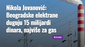 Beogradska preduzeća dužnici